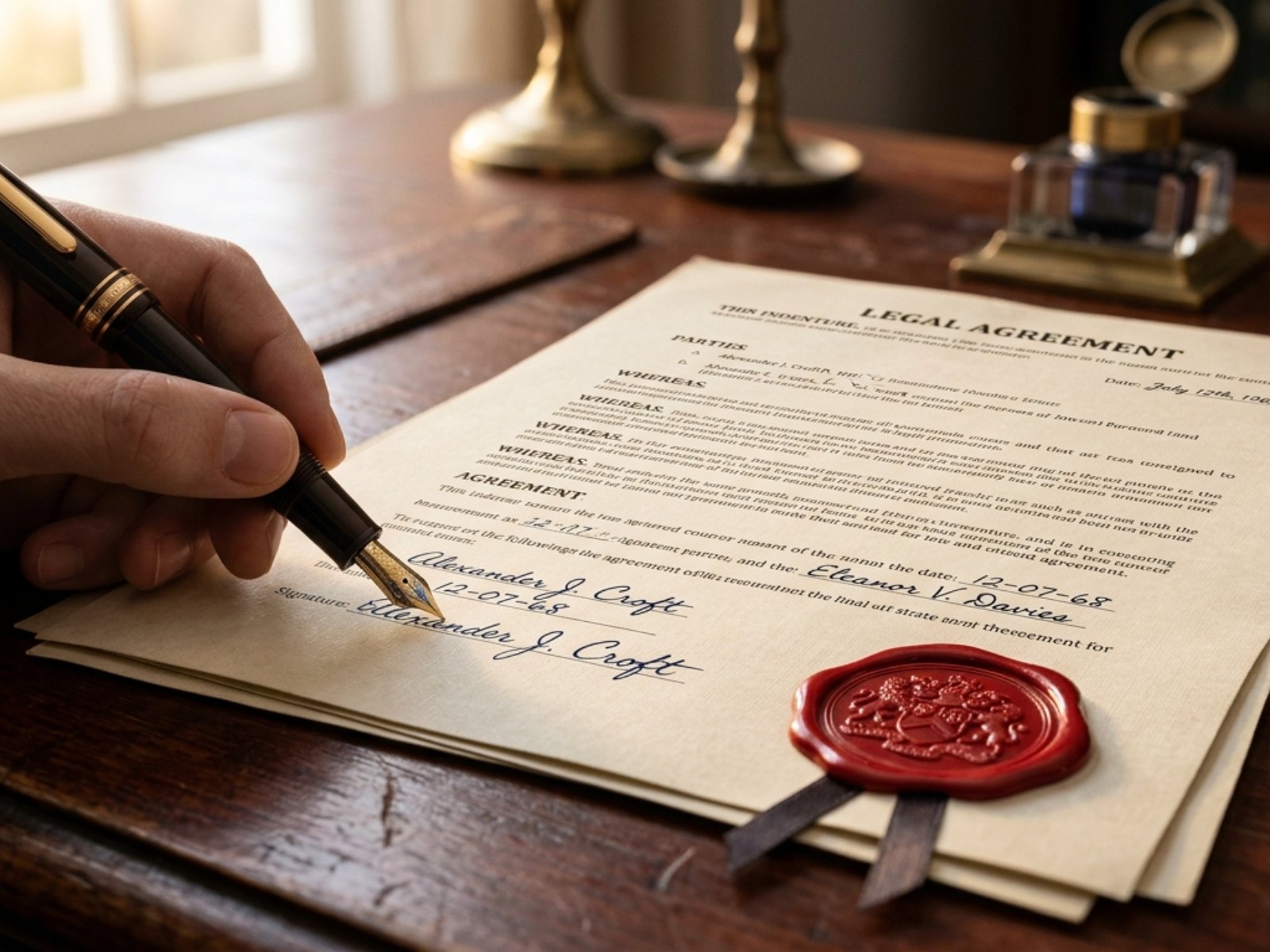 Contratos y Convenios — Grupo Firma Legal